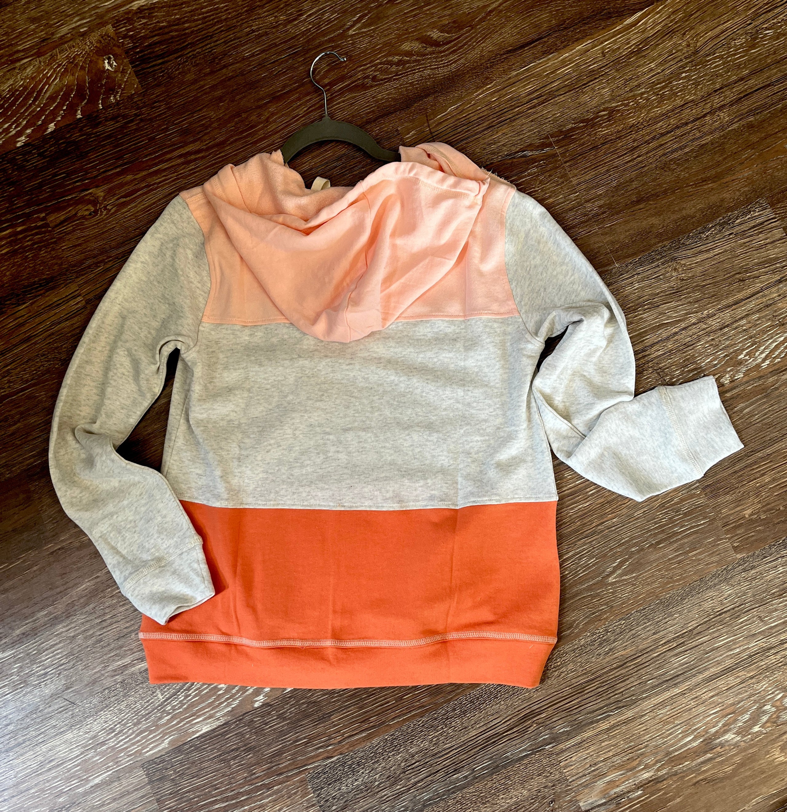 Orange and Pink Hoodie